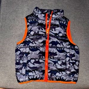 Boys 2T Dinosaur vest